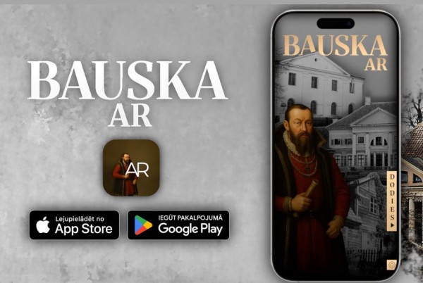 Ielūkojies vēsturē ar aplikāciju Bauska AR